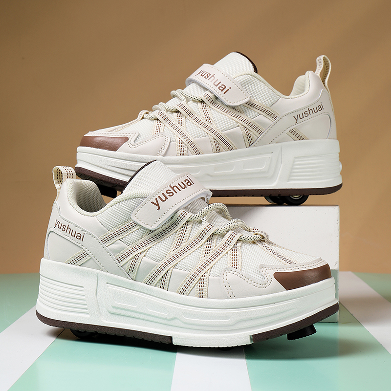 Four-Wheeled Automatic Retract - огляд і ціна Running Shoes Men